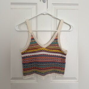 Altar’d State Crochet Tank Top
